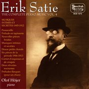 Satie : Complete Piano Music, Vol. 4 cover image cdn