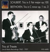 Schubert : Piano Trio No. 2. Beethoven. Piano Trio No. 3 cover image cdn
