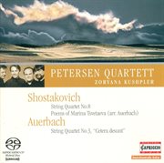 Shostakovich, D. : String Quartet No. 8 / 6 Verses / Auerbach, L.. Sonnet For String Quartet No. 3 cover image cdn