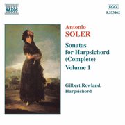 Soler, A. : Sonatas For Harpsichord, Vol.  1 cover image cdn
