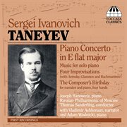 Taneyev : Piano Music cover image cdn