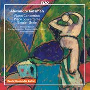 Tansman : Piano Concertino. Stele In Memoriam Igor Stravinsky. Piano Concerto For The Left Hand cover image cdn