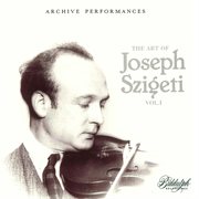 The Art Of Joseph Szigeti, Vol. 1 cover image cdn