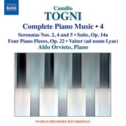 Togni : Complete Piano Music, Vol. 4 cover image cdn