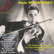 Tossy Spivakovsky Live : 8 Violin Concertos cover image cdn
