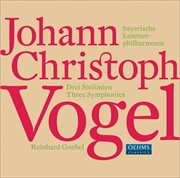 Vogel, J.c. : 3 Symphonies cover image cdn