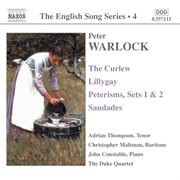 Warlock : Curlew (the) / Lillygay / Peterisms / Saudades (english Song, Vol. 4) cover image cdn