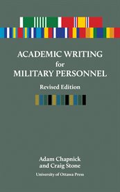 Academic writing for military personnel cover image cdn
