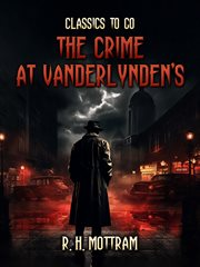 The Crime at Vanderlynden's cover image cdn