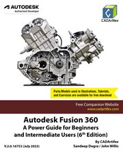 Autodesk fusion 360. A power guide for beginners and intermediate users cover image cdn