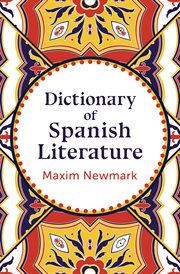Dictionary of Spanish literature cover image cdn