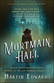 Mortmain Hall : Rachel Savernake Golden Age Mysteries cover image cdn