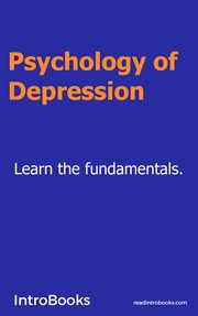 Psychology of Depression cover image cdn