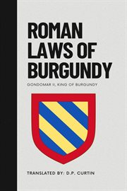 Roman Laws of Burgundy cover image cdn