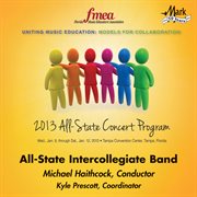 FMEA 2013 All-state concert program. All-state Intercollegiate Band cover image cdn