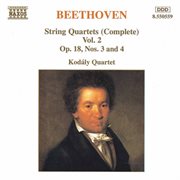 Beethoven : String Quartets Op. 18, Nos. 3 And 4 cover image cdn