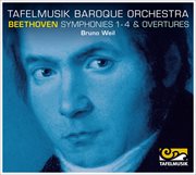 Beethoven : Symphonies 1-4 & Overtures cover image cdn