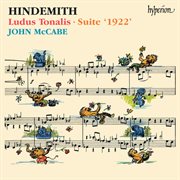 Hindemith : Ludus Tonalis & Suite "1922" cover image cdn