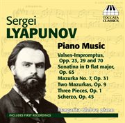 Lyapunov : Piano Music cover image cdn