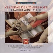 Monteverdi : Vesperae De Confessore cover image cdn