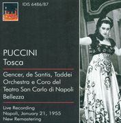 Puccini, G. : Tosca [opera] (1955) cover image cdn
