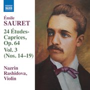 Sauret : 24 Études-Caprices, Vol. 3 cover image cdn