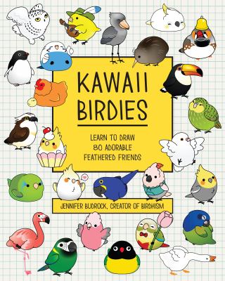 Kawaii birdies : learn to draw 80 adorable feathered friends  cover image cdn