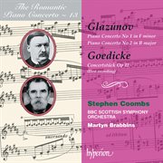 Glazunov & Goedicke : Piano Concertos (Hyperion Romantic Piano Concerto 13) cover image cdn