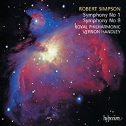 Simpson : Symphonies Nos. 1 & 8 cover image cdn