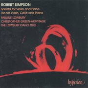 Simpson : Violin Sonata & Piano Trio cover image cdn