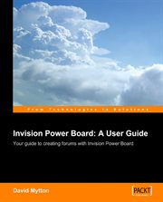 Invision Power Board : A User Guide cover image cdn