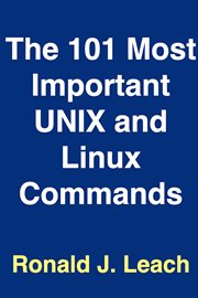 The 101 Most Important UNIX and Linux Commands cover image cdn