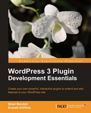 WordPress 3 Plugin Development Essentials cover image cdn