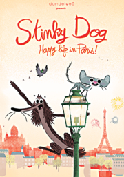 Stinky dog happy life in Paris!  cover image cdn