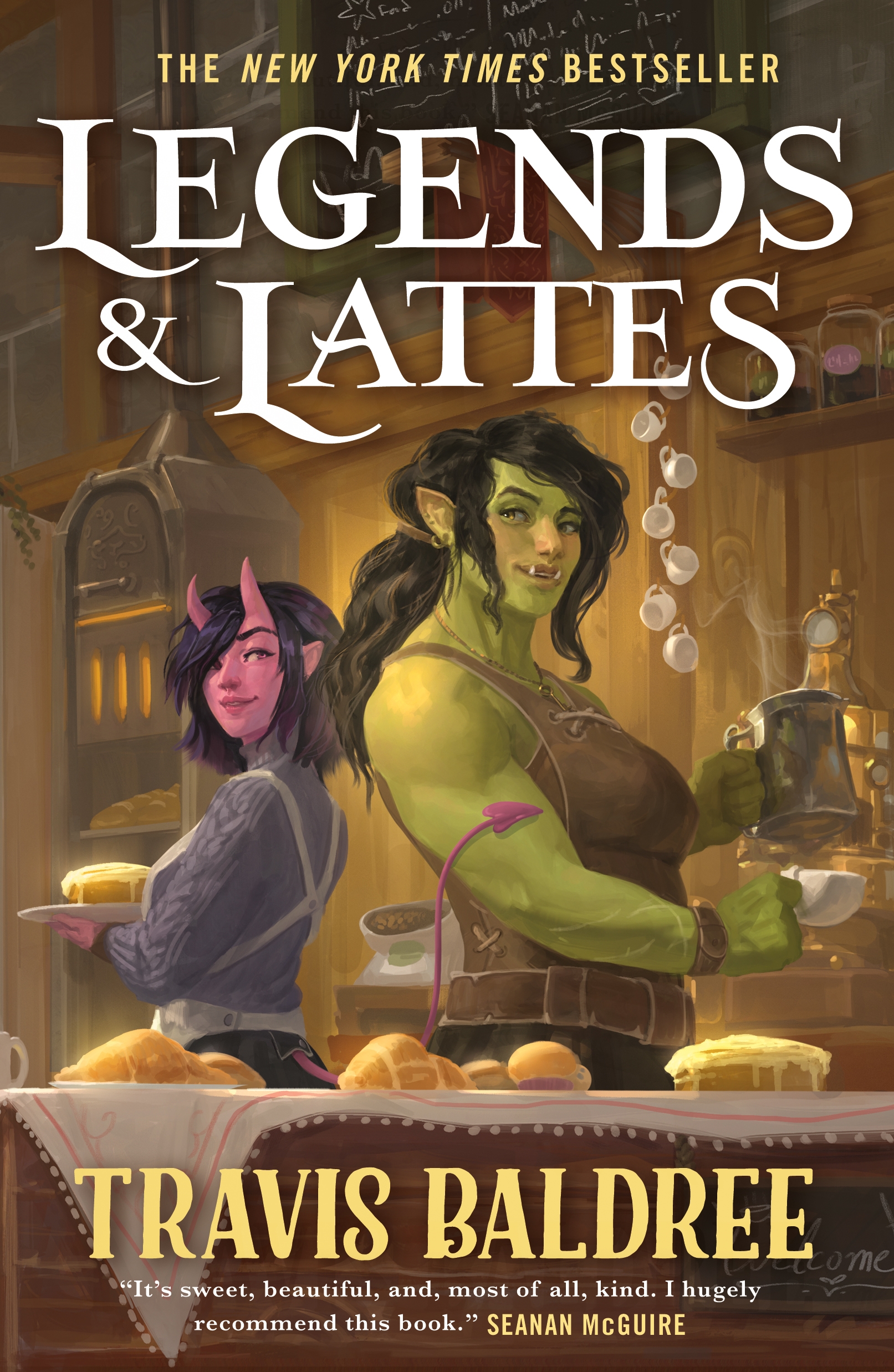 Legends & Lattes A Novel of High Fantasy and Low Stakes cover image cdn
