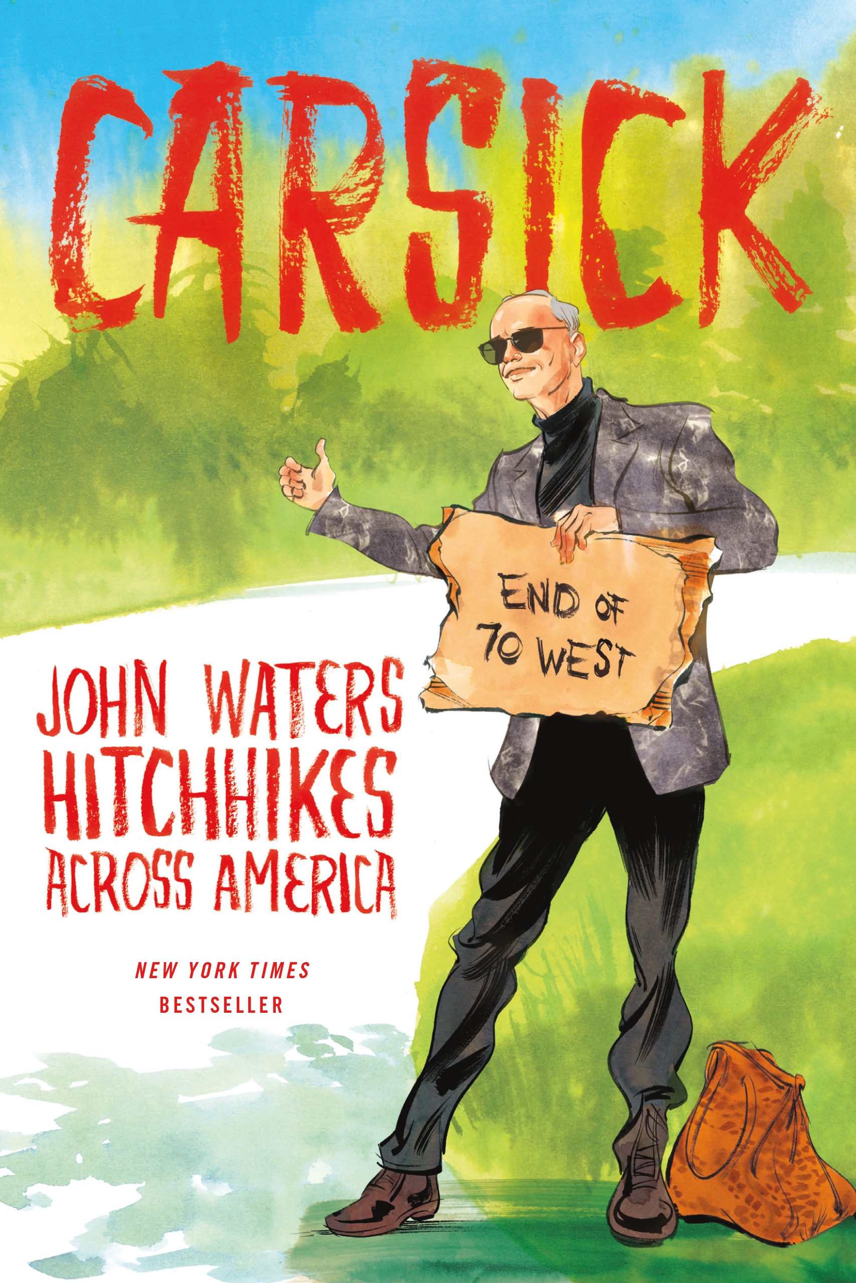 Carsick John Waters Hitchhikes Across America cover image cdn