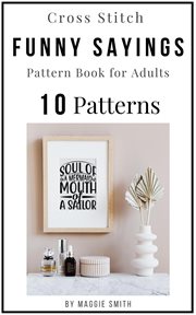 Cross Stitch Funny Sayings Pattern Book for Adults cover image cdn