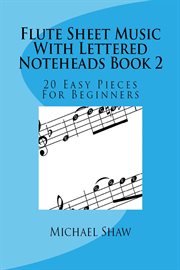 Flute Sheet Music With Lettered Noteheads Book 2 cover image cdn