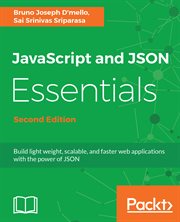 JavaScript and JSON Essentials cover image cdn