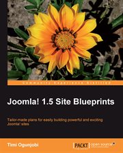 Joomla! 1.5 Site Blueprints cover image cdn