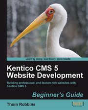 Kentico CMS 5 Website Development cover image cdn