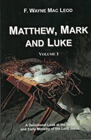 Matthew, Mark and Luke Volume 1 cover image cdn