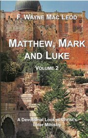 Matthew, Mark and Luke (Volume 2) cover image cdn