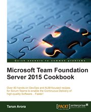 MICROSOFT TEAM FOUNDATION SERVER 2015 CO cover image cdn