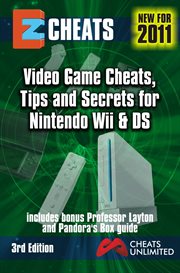 EZ cheats : multi-format Video game cheats, tips and secrets for Nintendo Wii & Nintendo DS + Professor Layton & Pandora's box cover image cdn