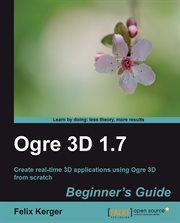 OGRE 3D 1.7 BEGINNER'S GUIDE cover image cdn