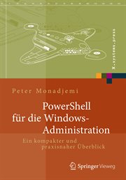 PowerShell für die Windows-Administration : Ein kompakter und praxisnaher Überblick. X.systems.press cover image cdn