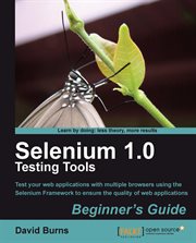 Selenium 1.0 Testing Tools Beginner's Guide cover image cdn