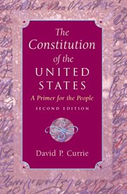 The Constitution of the United States : A Primer for the People cover image cdn