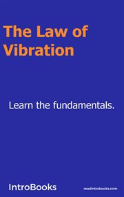 The Law of Vibration cover image cdn